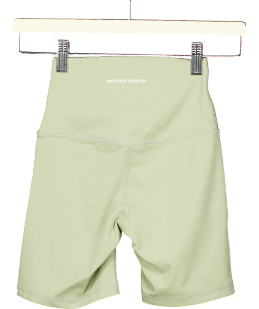 Another Version Green Second Skin Shorts UK S