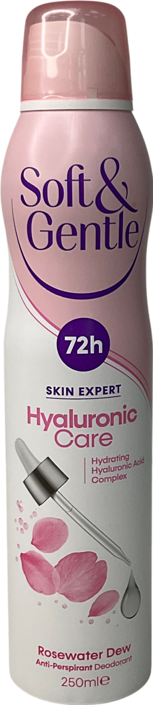 soft&gentle Hyaluronic Care Rosewater Dew 250ml