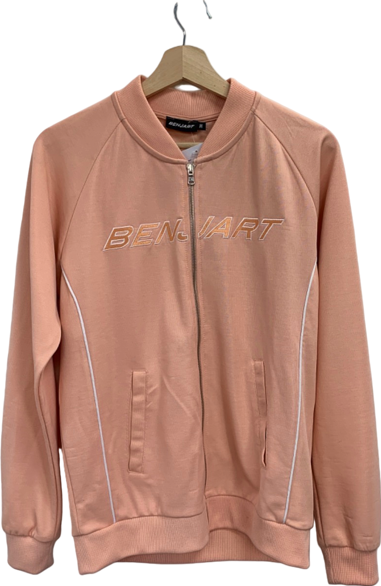 Benjart Peach Bomber Jacket UK M