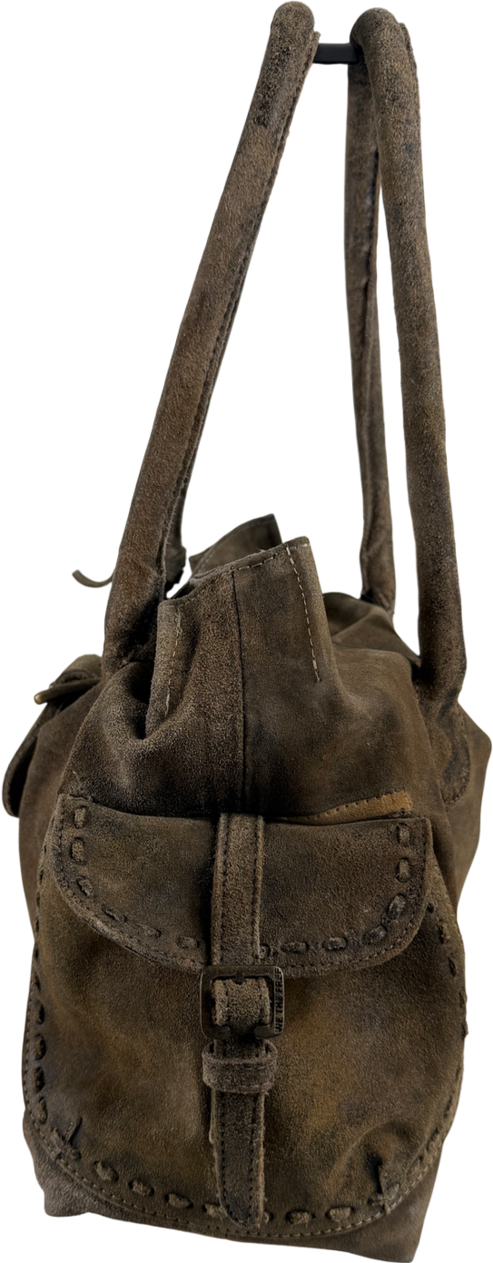 We The Free Green Austin Shoulder Bag