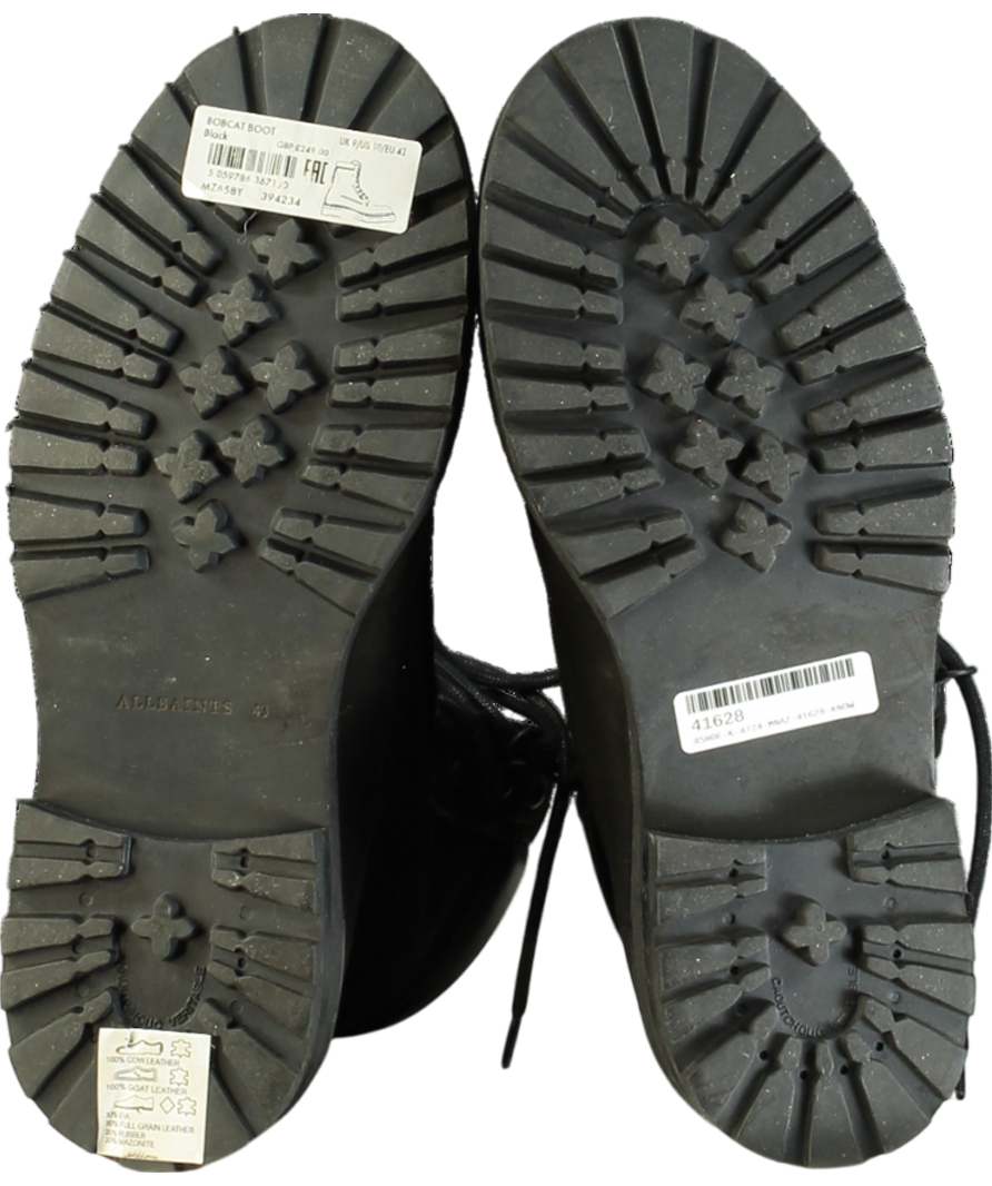 All Saints Black Bobcat Boot UK 9 EU 43 👞