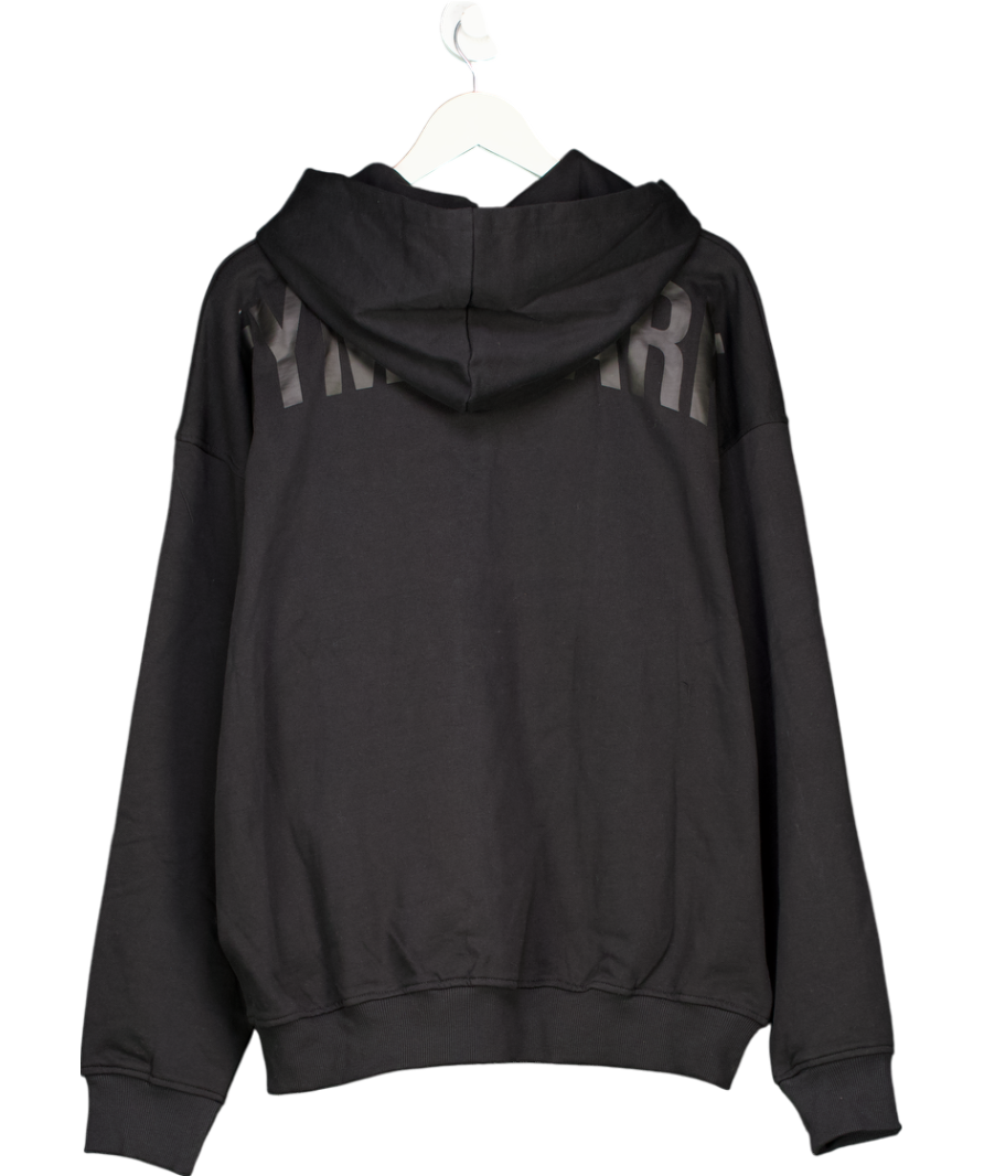gymshark Black Zip Up Hoodie UK M