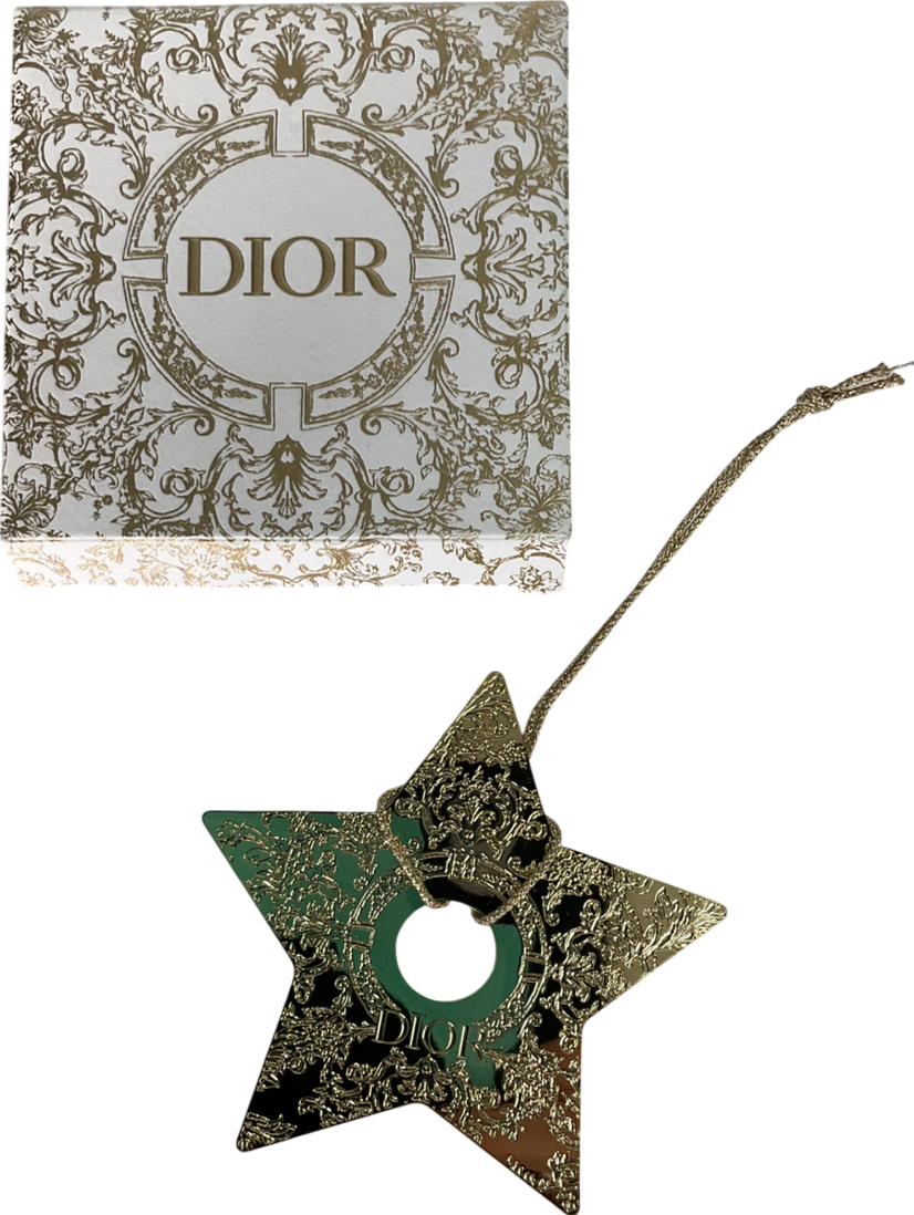 Dior ltd.Edition Metallic Star Tree Ornament One Size