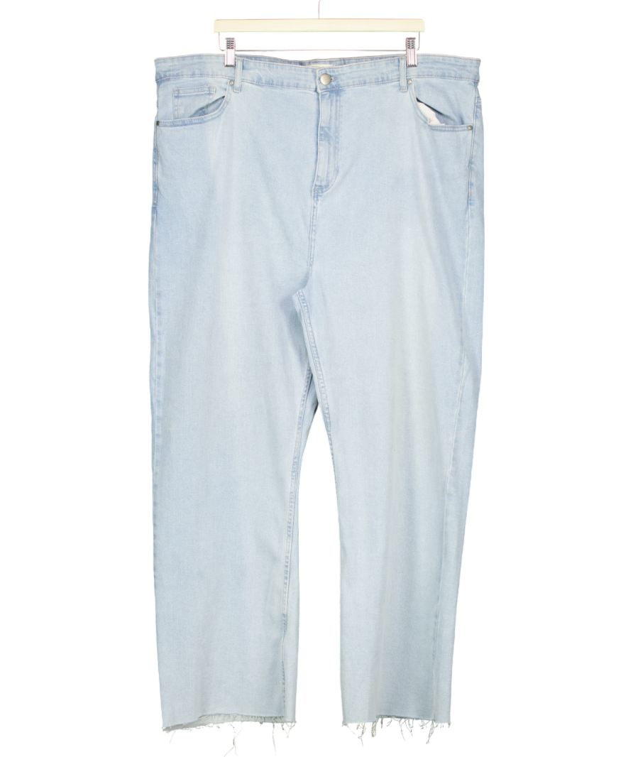 Yours Blue Wide Leg Jeans UK 24