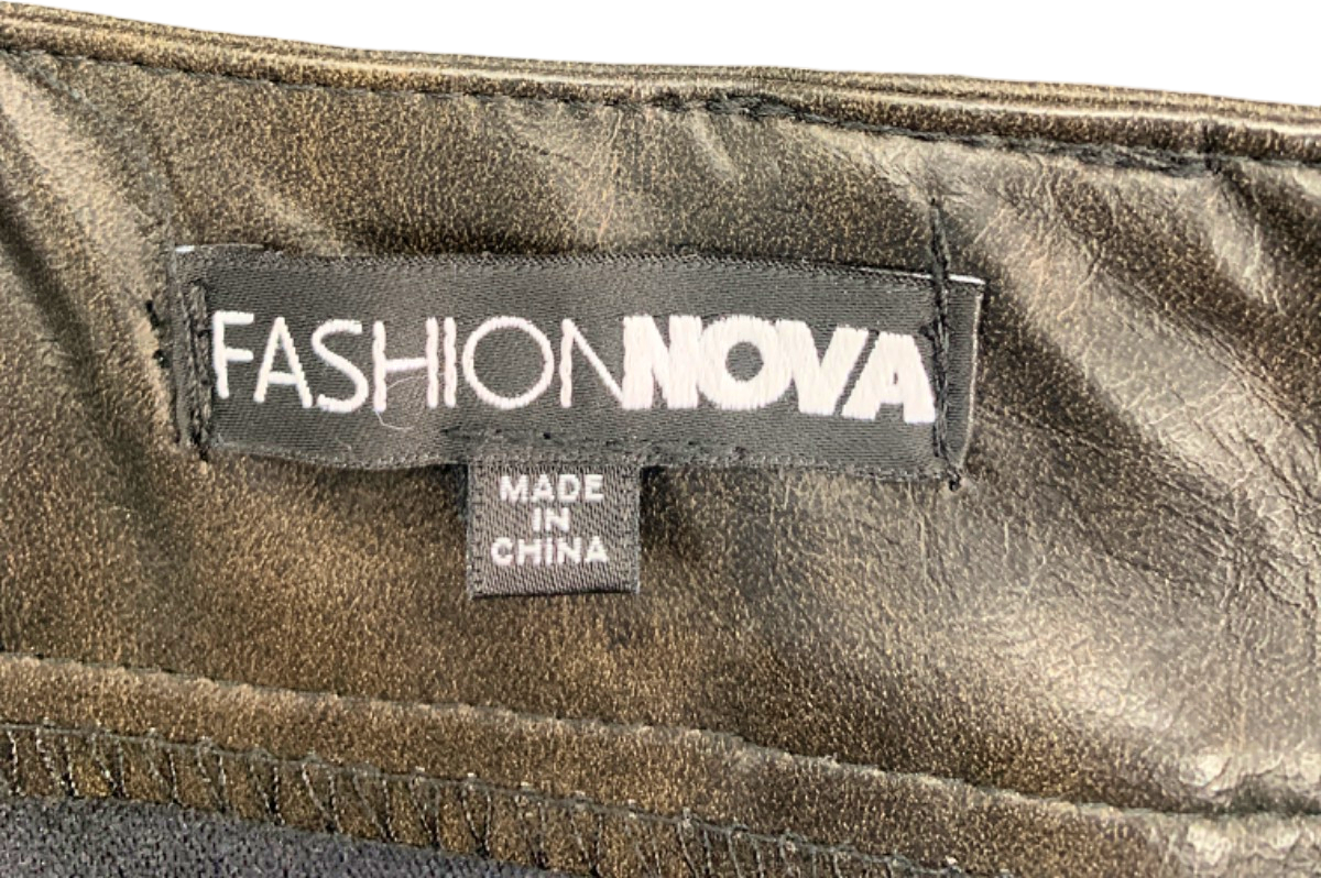 Fashion Nova Black Mini Skirt XS