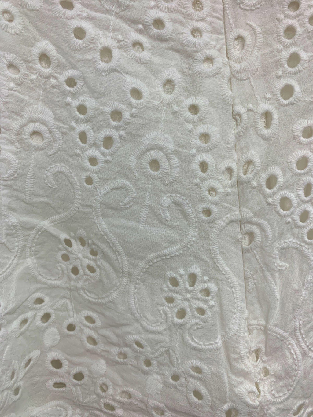 Jovonna White Lace Embroidered Shorts UK S