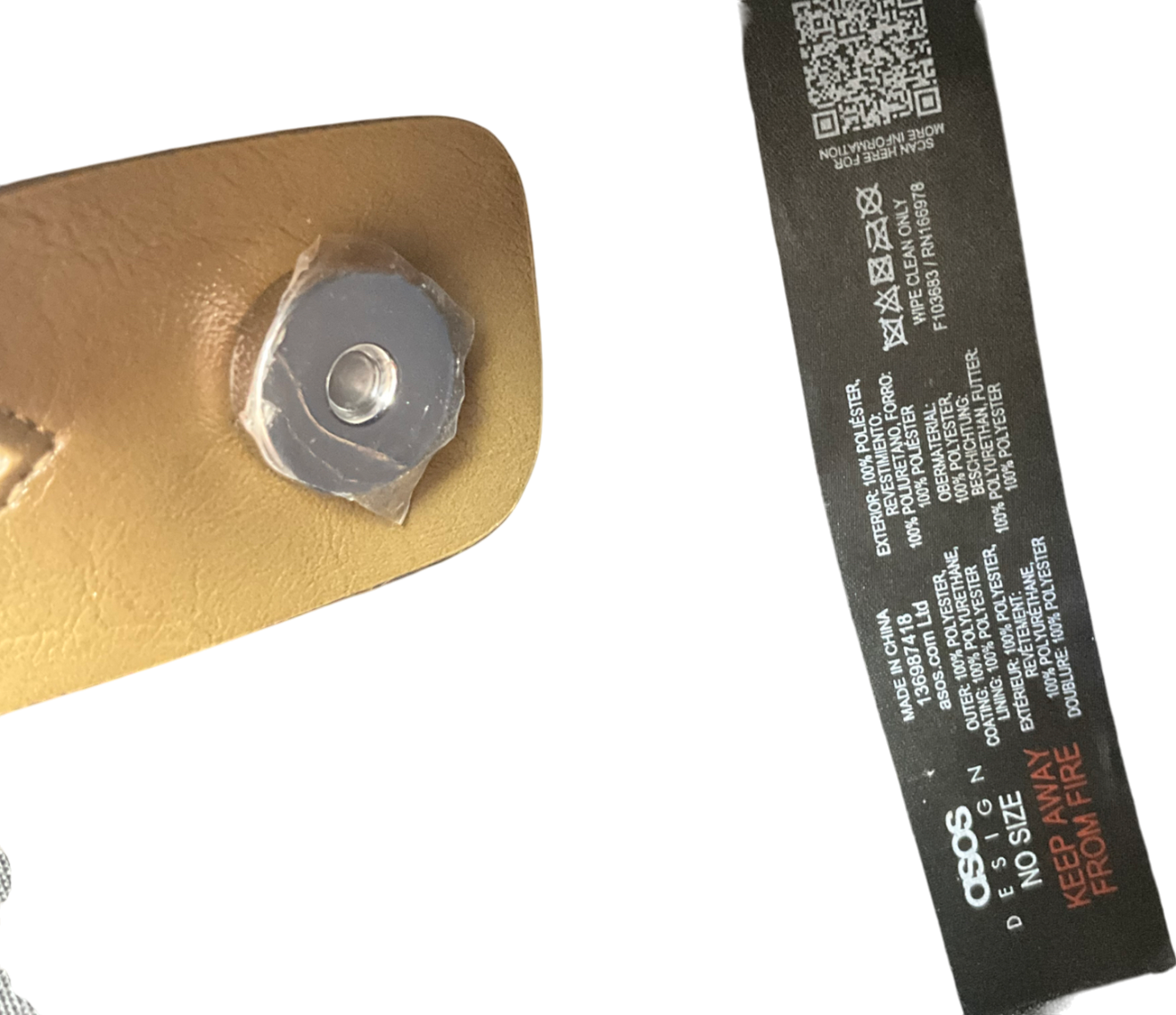 ASOS Green Shoulder Bag One Size