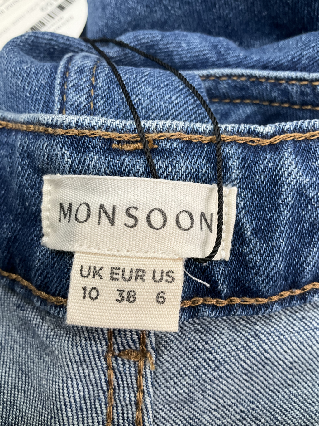 Monsoon Ruby Wide Leg Jeans Blue UK 10