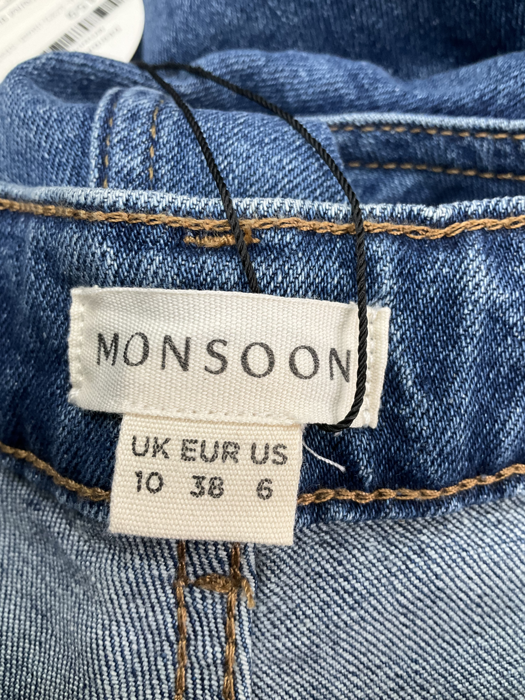 Monsoon Ruby Wide Leg Jeans Blue UK 10