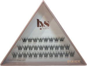 LYS BEAUTY Uplifted Pre-glued Lash Clusters