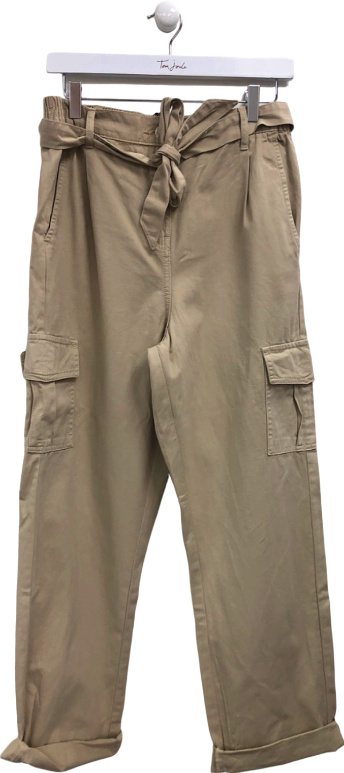 Threadbare Khaki Cargo Trousers UK 12