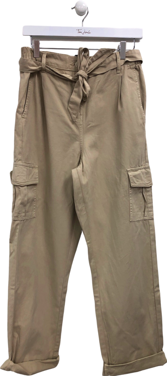 Threadbare Khaki Cargo Trousers UK 12