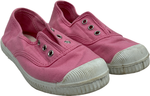 hampton canvas Bonbon Pink Hampton Canvas Plum Plimsolls UK 11 EU 29 👼