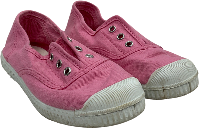 hampton canvas Bonbon Pink Hampton Canvas Plum Plimsolls UK 11 EU 29 👼