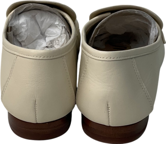 Sam Edelman Cream Lucca Bit Loafer US7.5 UK 5