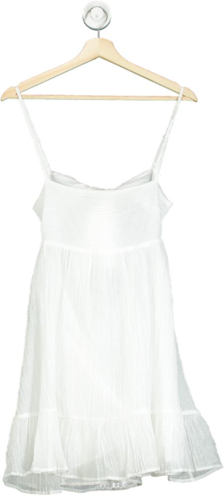 White Fox White Rolling Tides Mini Dress UK XS