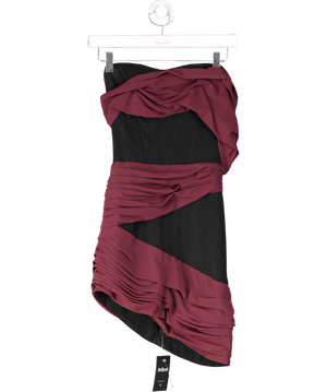 Frolov Purple Drape Mini Corset Dress UK S