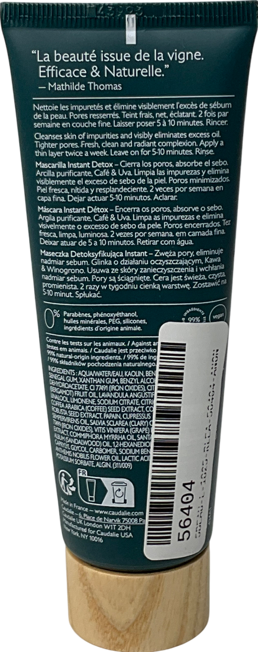 Caudalie Instant Detox Mask 75ml