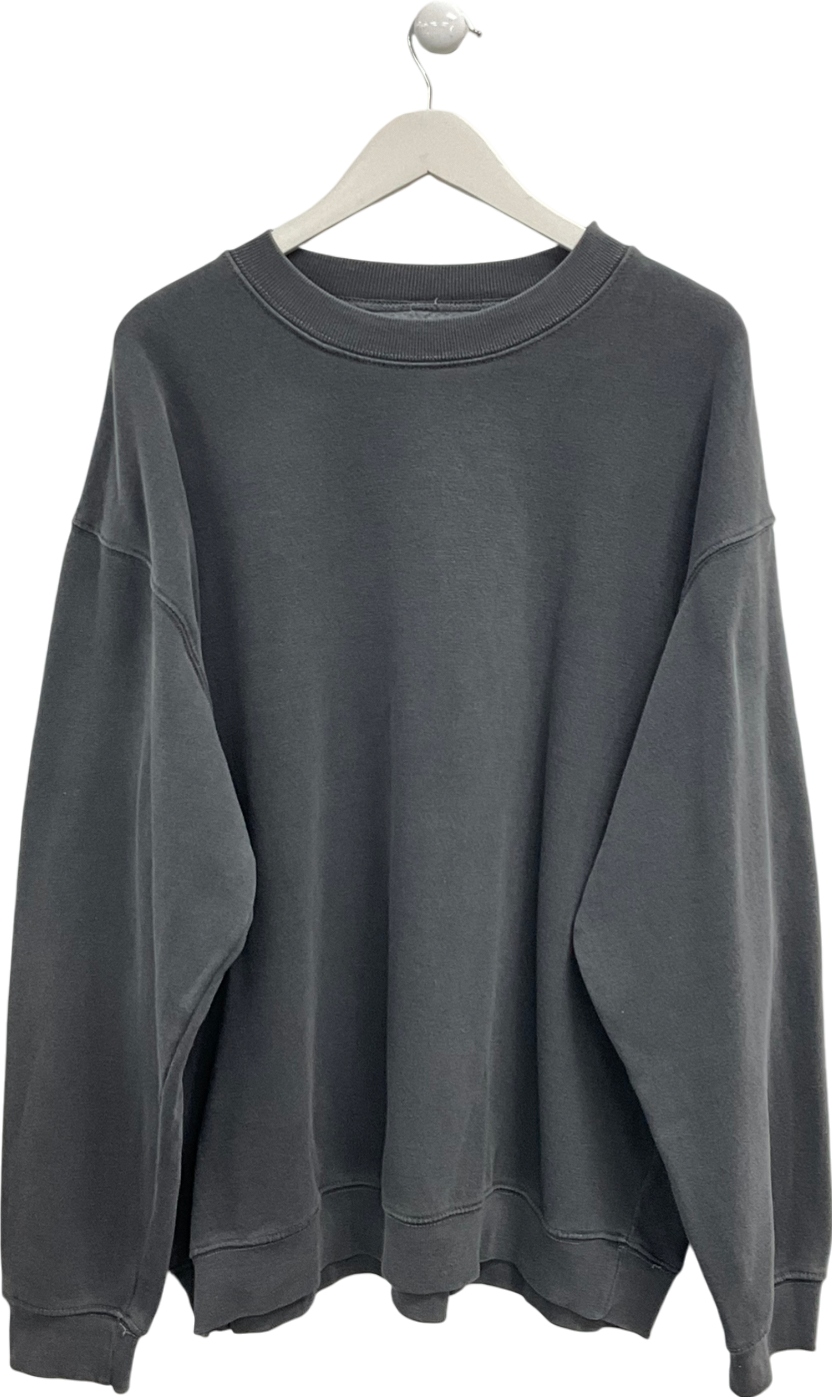 ASOS Grey Oversized Washed Sweatshirt UK L