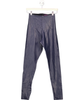 Commando Control Black Faux Leather Trouser UK M