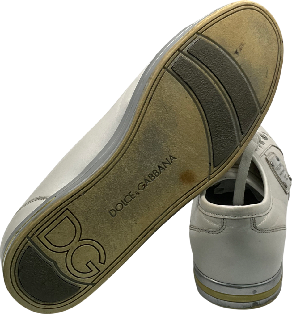 Dolce & Gabbana White Vintage Sneakers UK 9 EU 43 👞