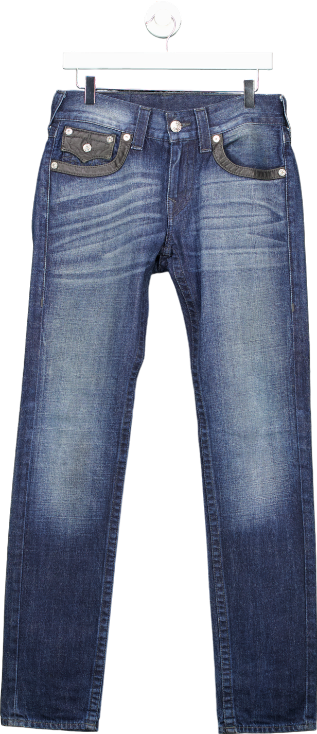 True Religion Blue Skinny Jeans UK 29W