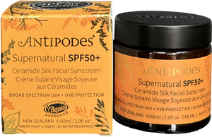 Antipodes Supernatural Spf50+ Ceramide Silk Facial Sunscreen 60ml