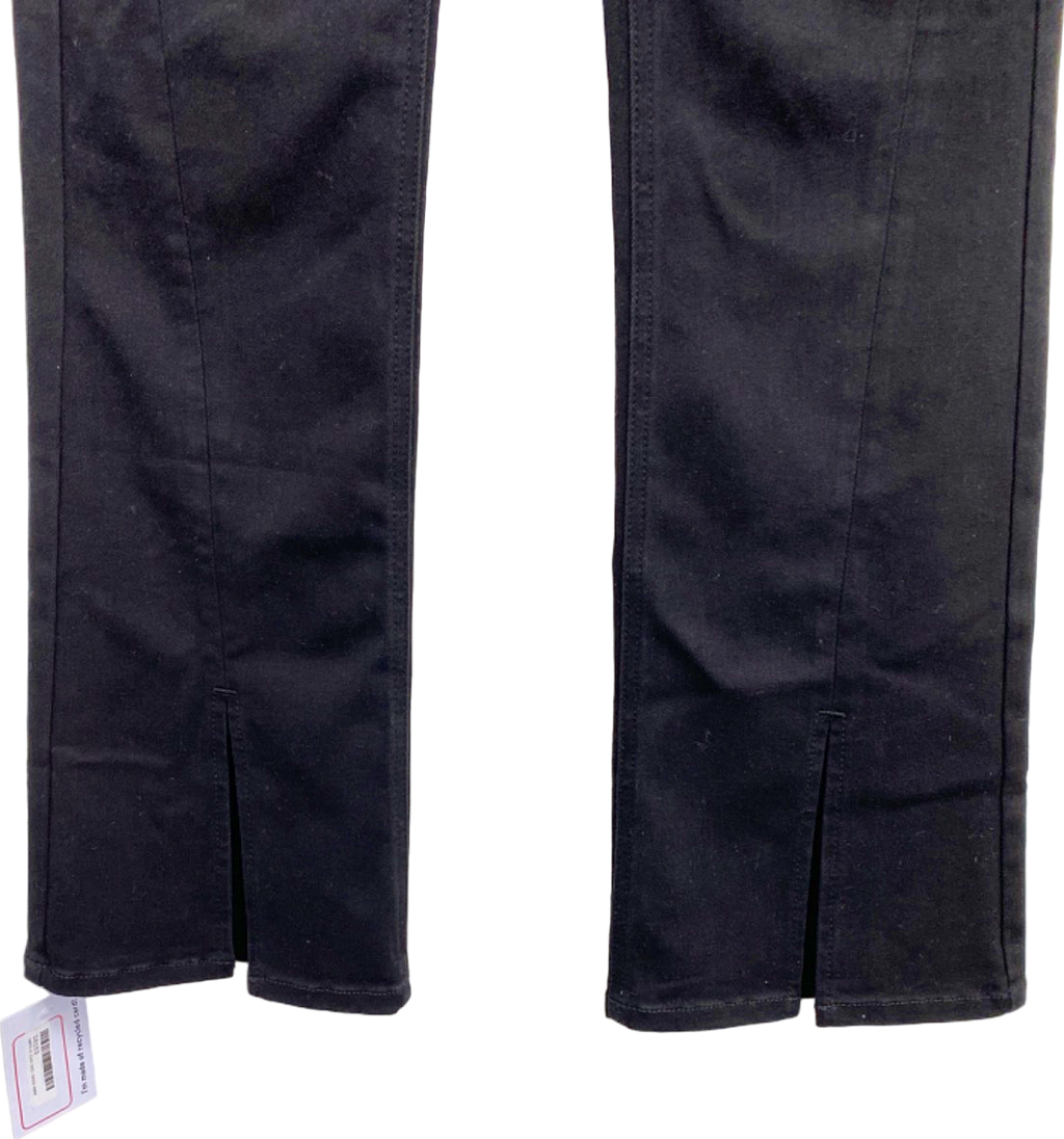 Goelia Black Flared Trousers UK 6