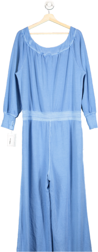 FREE PEOPLE Movement One to Beat Slouchy Jumpsuit Size UK XL