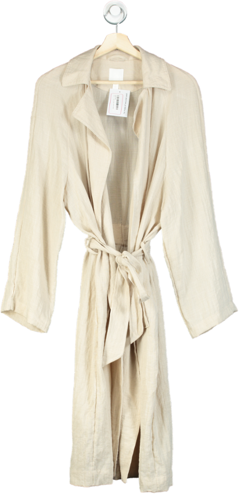 H&M Beige Lightweight Bathrobe UK S