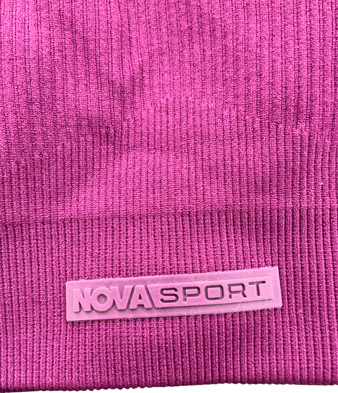 Fashion Nova Purple Halter Neck Crop Top UK XS