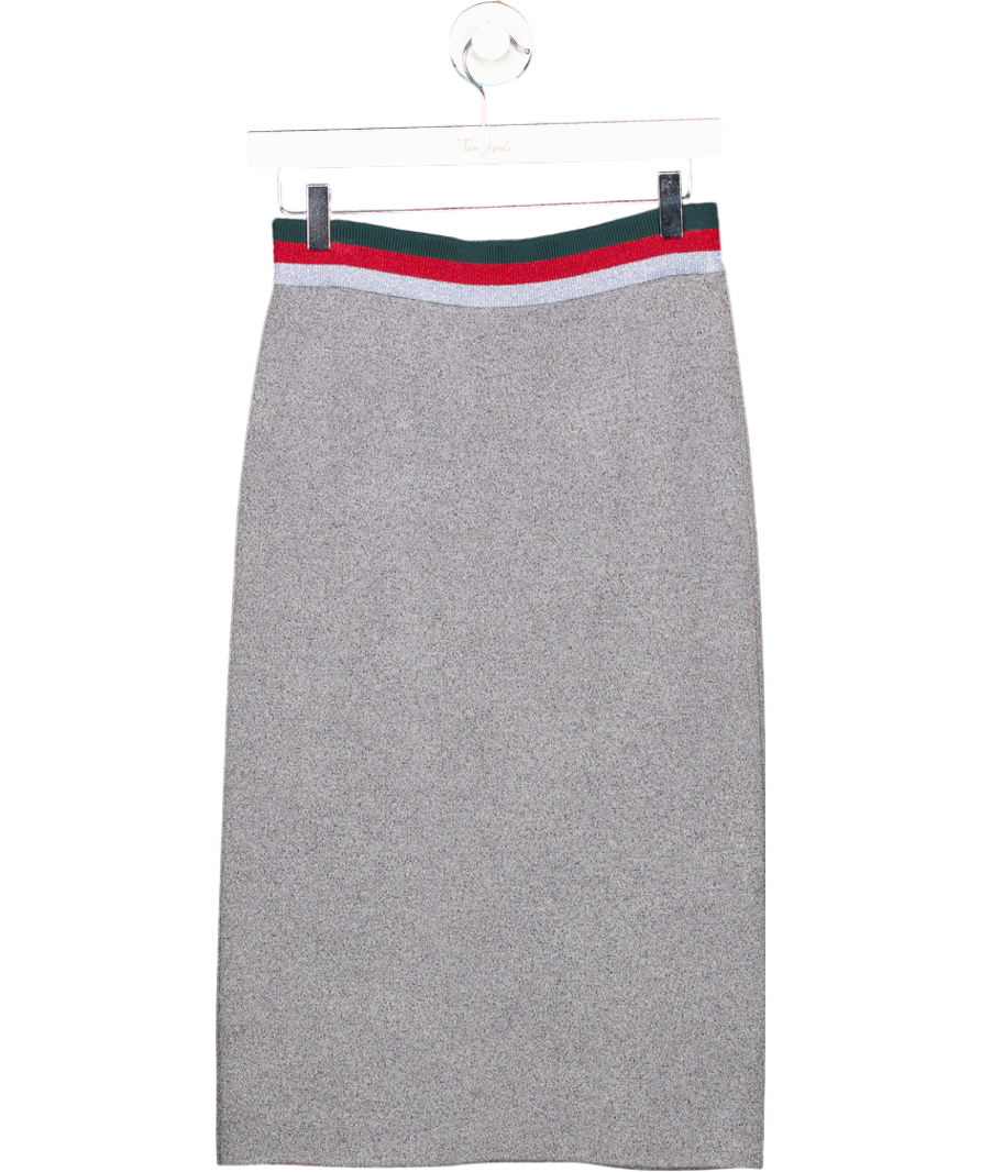 bimbay lola Mid Length Grey Viscose Skirt UK S