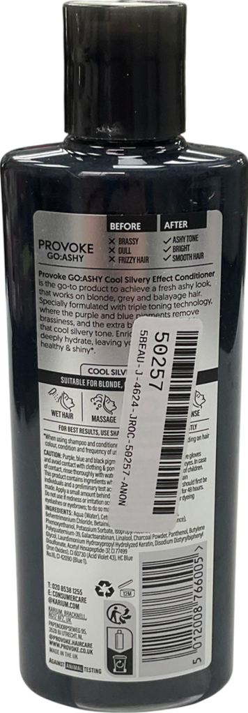 provoke Go Ashy Conditioner 200ml