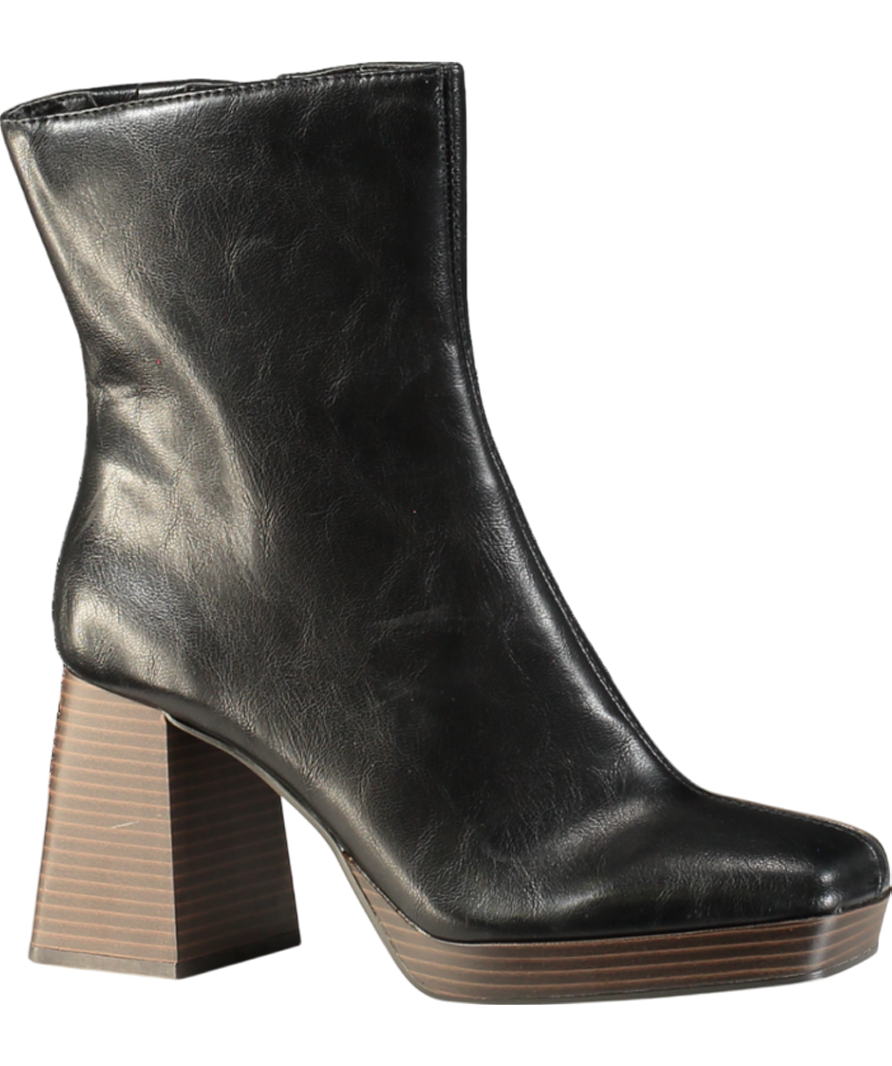 Coconuts by Matisse Duke Platform Bootie In Black UK 6.5 EU 39.5 👠