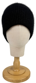 Alvii Black Beanie Hat One Size