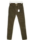 Cordings Olive Green Stretch High Waist Moleskin Jeans UK 10