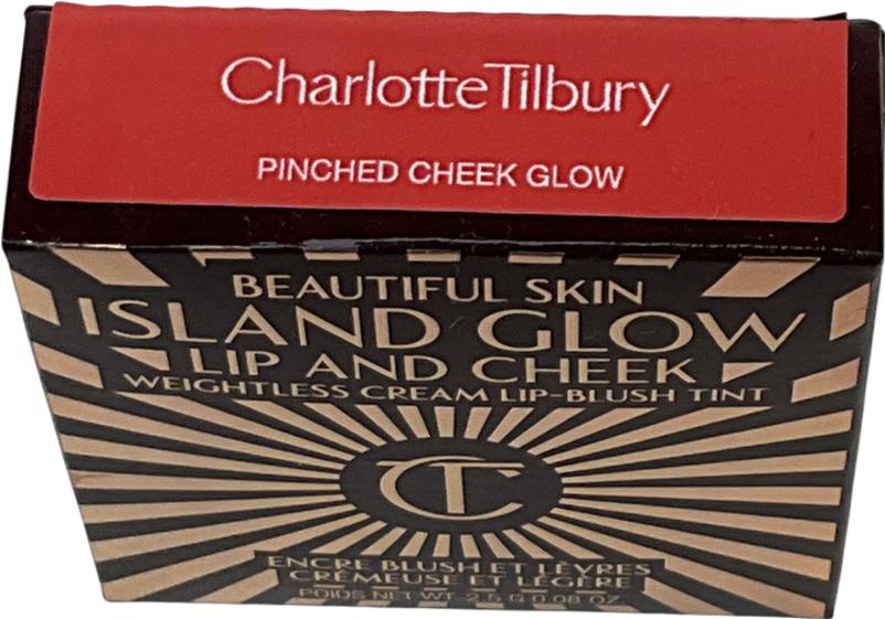 Charlotte Tilbury Beautiful Skin Island Lip And Cheek Blusher Pinched Cheek Glow 2.5g