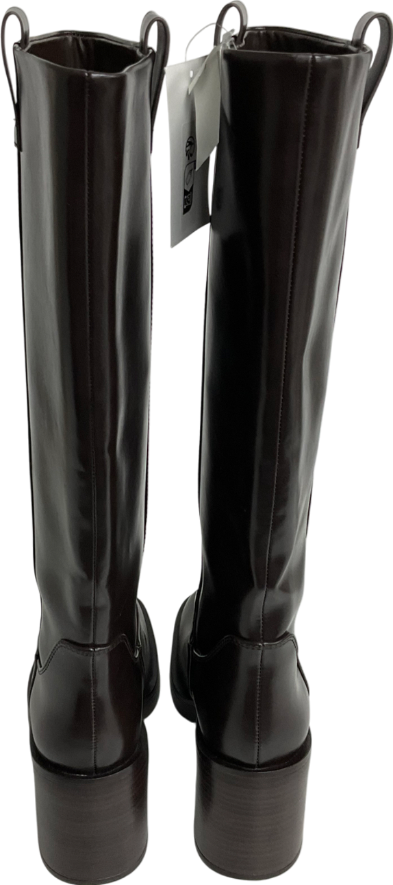 H&M Brown Knee-high Boots UK 3 EU 36 👠