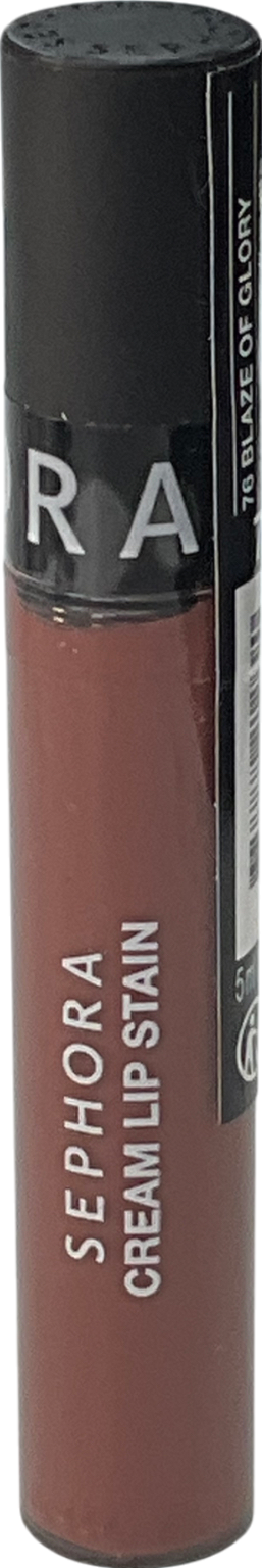 sephora Cream Lip Stain Matte Liquid Lipstick 76 5ml