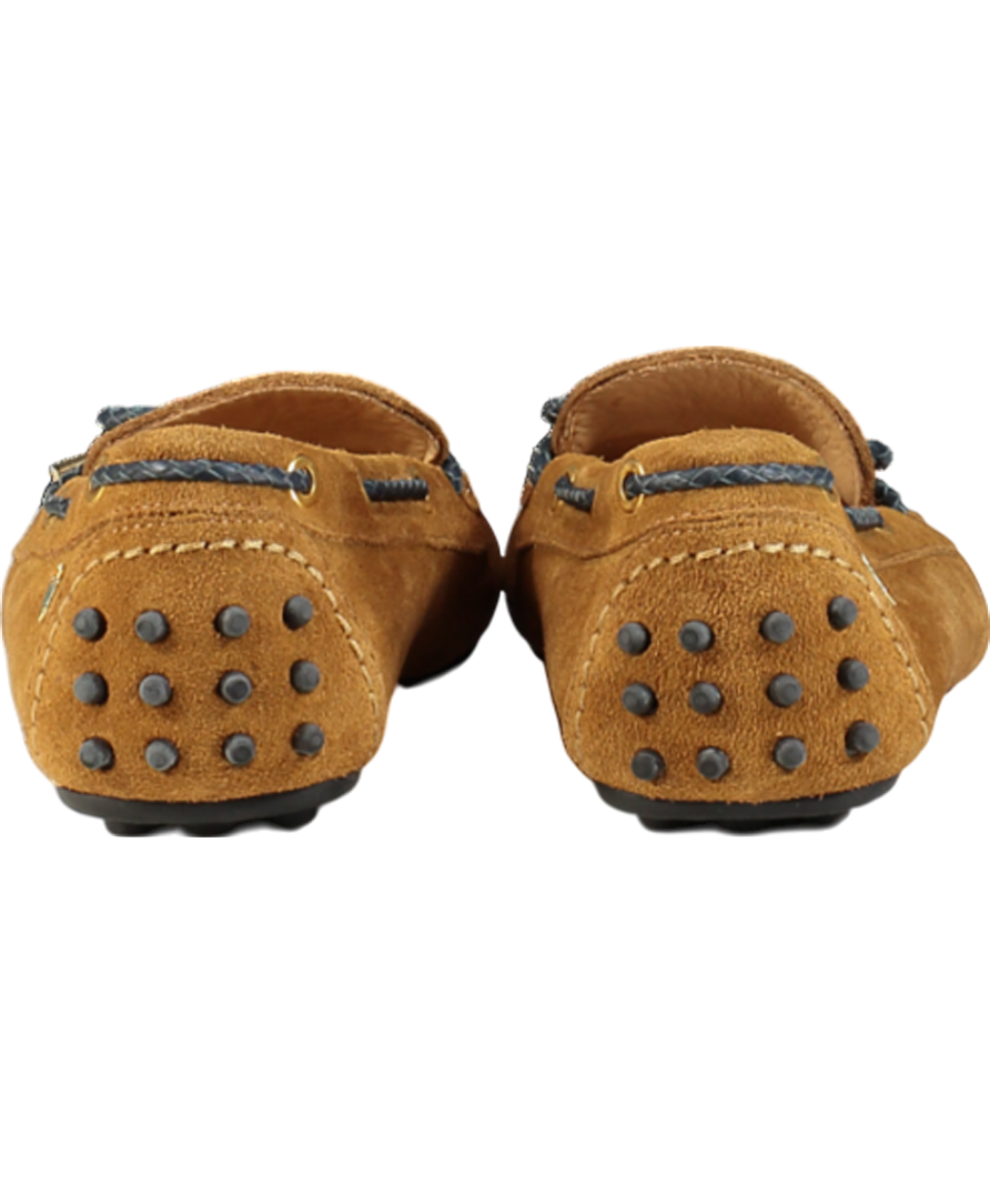 Fairfax & Favor Beige Henley Driving Shoes UK 4 EU 37 👠