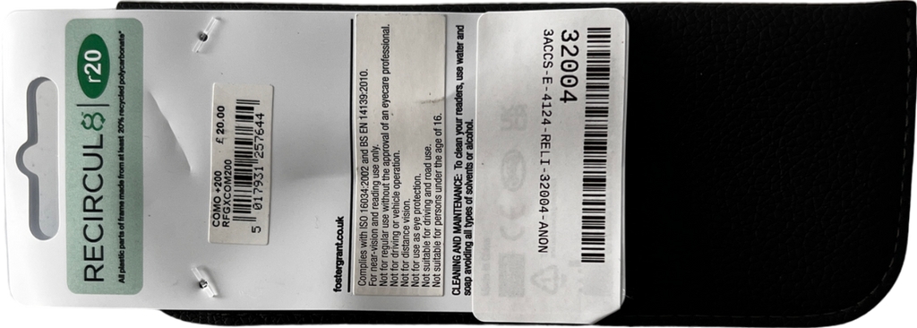 foster grant Como Lenses Reading Glasses Green/black +2