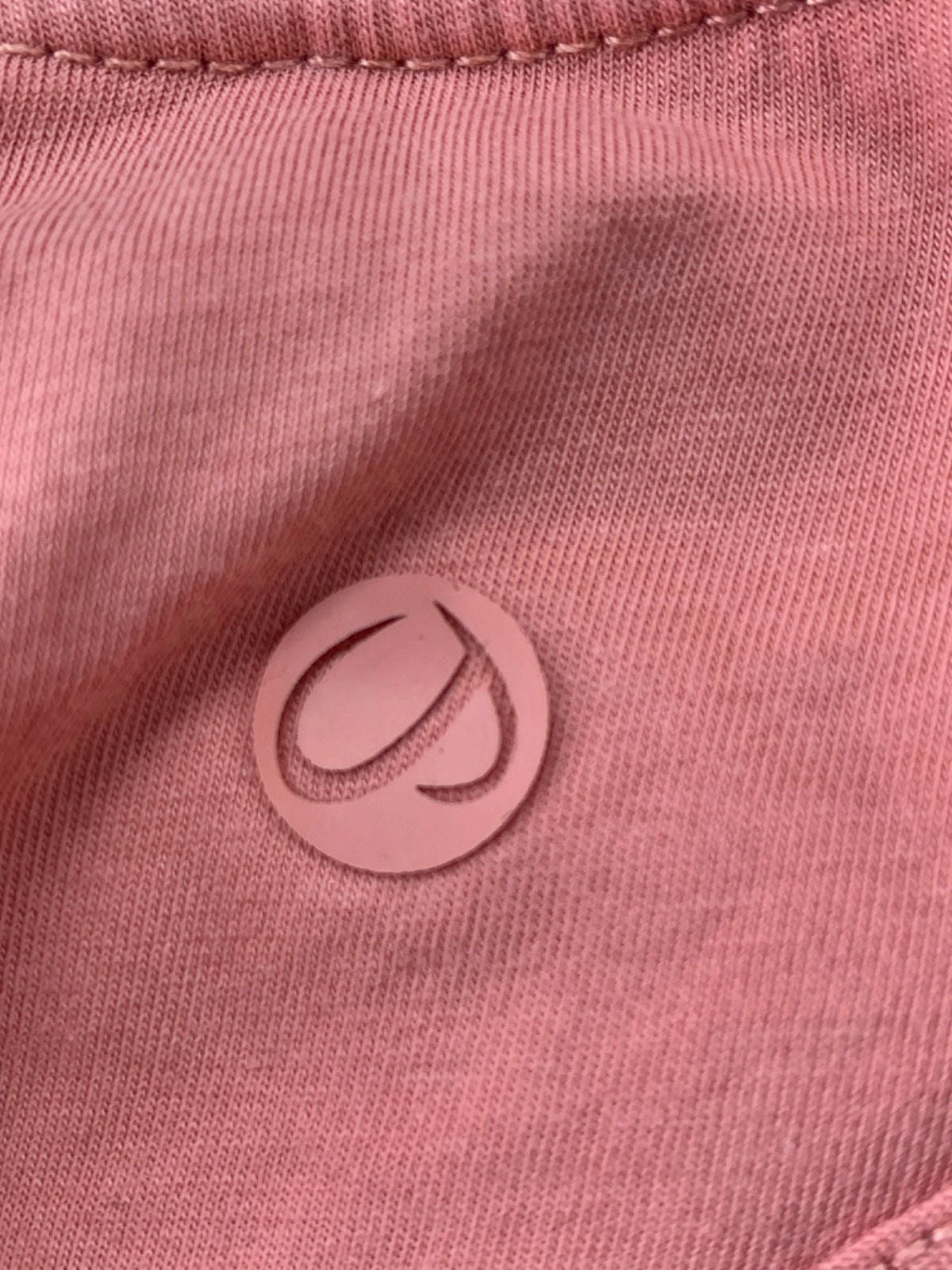 Pink Sleeveless Back-Slit Tank Top UK S