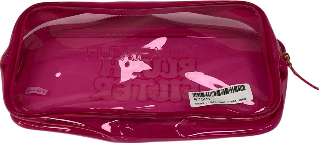 Huda Beauty Pink Makeup/wash Bag One Size