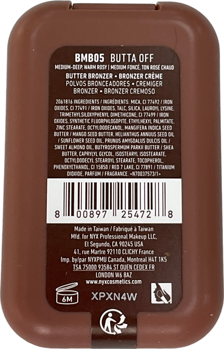 NYX Buttermelt Bronzer Buttee Bronzer 5g