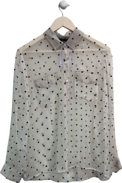 Sheer polka dot top on sale