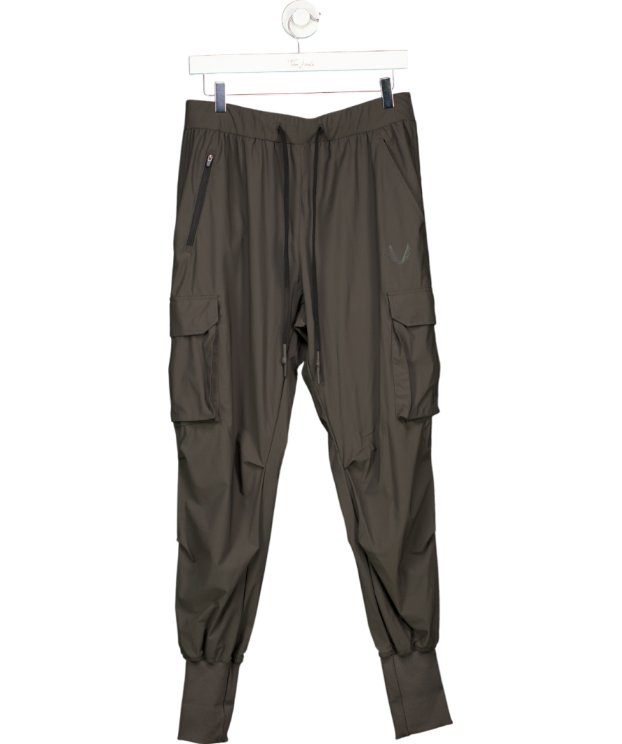 ASRV Black Cargo High Rib Jogger UK L