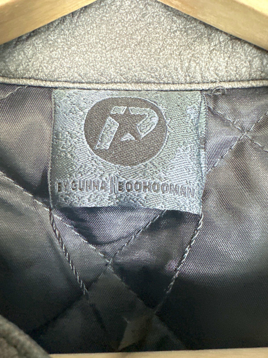 Boohoo Man Charcoal Gunna Boxy Fit Applique Panelled PU Moto Jacket UK XL