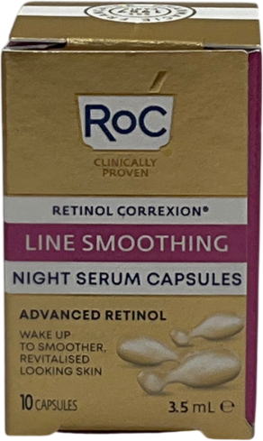 ROC Retinol Correxion Line Smoothing Night Serum Capsules 10 capsules