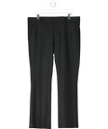 Daniel W Fletcher Black Straight Leg Tailored Trousers UK M