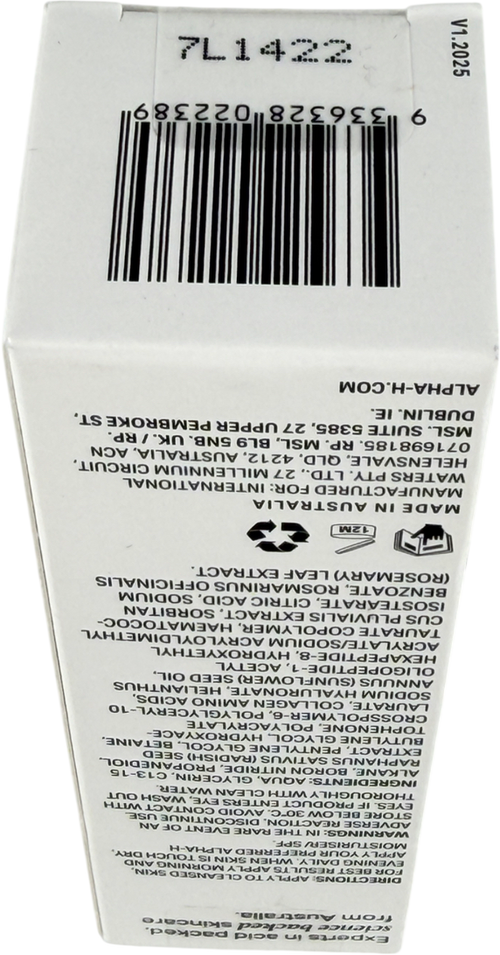 ALPHAH Multi-peptide Revitalise Serum 30ml